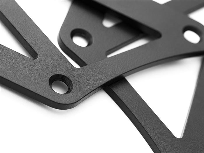 Fabspeed Porsche 981/718 Cayman GT4 Monoblock Wing Risers (2015+)