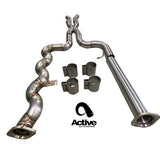 Active Autowerke Signature Equal Length Mid-Pipe w/ G87 Brace - BMW G87 M2