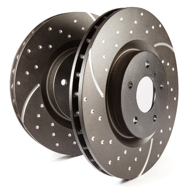 EBC 03-05 Audi allroad quattro 4.2 (4 Pad Set) GD Sport Rear Rotors (269x22mm)