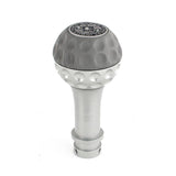 BFI GSB Heavy Weight Shift Knob - Graphite Gray Nappa Leather (VW/Audi Auto/DSG Fitment)