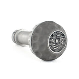 BFI GSB Heavy Weight Shift Knob - Graphite Gray Nappa Leather (VW/Audi Auto/DSG Fitment)