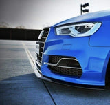 Maxton Design Front Splitter Audi S3 / A3 S-Line 8v Sedan / Cabrio