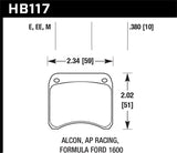 Hawk 95-02 BMW M3 Blue 42 Front Brake Pad