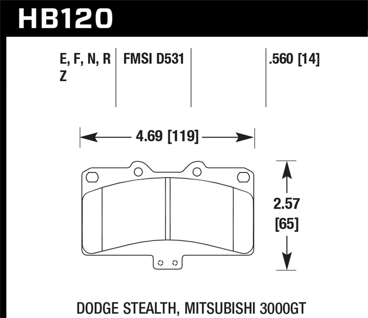 Hawk Infiniti G20 /Nissan 240SX/Axxess/Senta/Stanza Blue 9012 Race Front Brake Pads