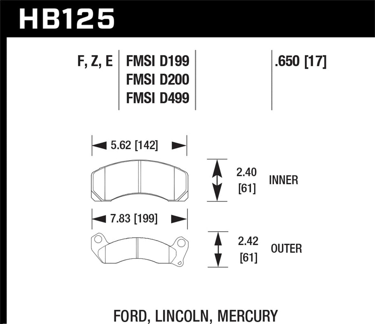 Hawk 84-91 Mazda RX-7 Blue 9012 Race Front Brake Pads
