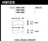 Hawk 84-91 Mazda RX-7 Blue 9012 Race Front Brake Pads