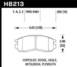 Hawk Blue Jaguar/Aston Martin/Alfa Romeo/Lotus Blue-9012 Front Race Brake Pads