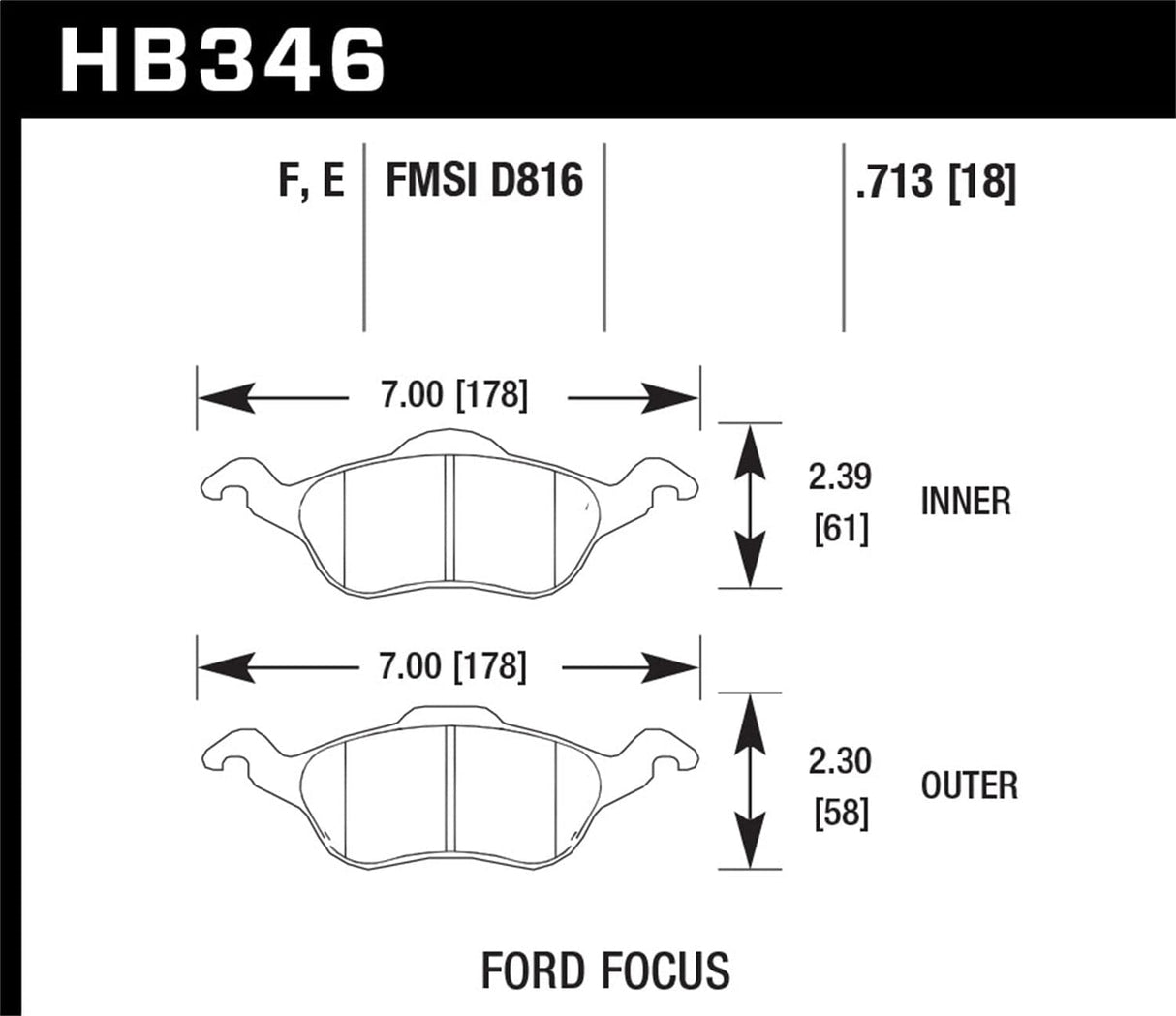 Hawk 00-04 Audi A6 Quattro/00-03 A8 Quattro / 03-05 VW Passat Blue 9012 Front Race Brake Pads