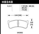 Hawk GM Metric DTC-70 Race Brake Pads w/.0594 Thickness