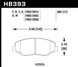 Hawk 13 Subaru BRZ/13 Legacy 2.5i / 13 Scion FR-S DTC-60 Front Race Brake Pads