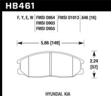 Hawk 01-05 Miata w/ Sport Suspension DTC-30 Race Front Brake Pads