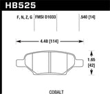 Hawk 04-09 Cadillac XLR / 97-11 Chevrolet Corvette DTC-60 Race Rear Brake Pads