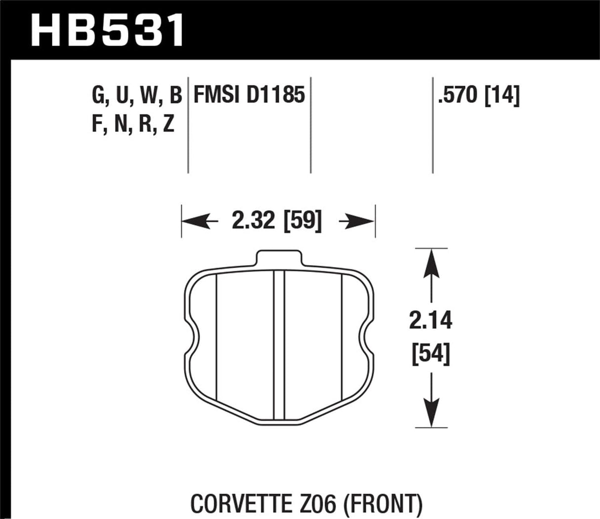 Hawk DTC-80 04-15 Subaru Impreza WRX/STI, 02-06/08-14 Mitsubishi Lancer Evo Front Brake Pads