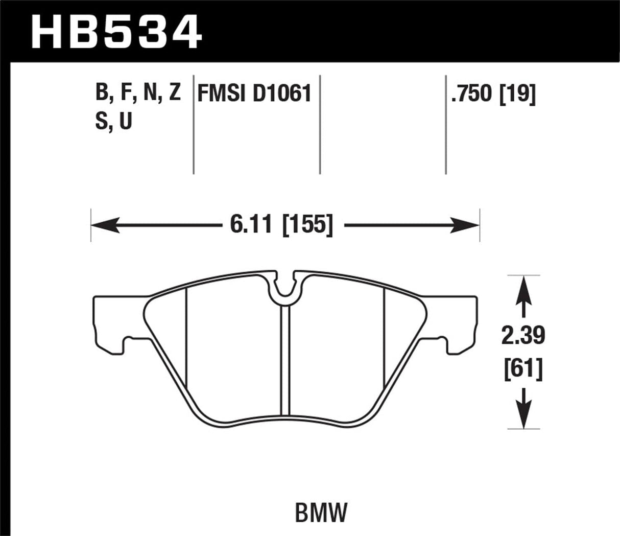 Hawk 07-15 Mini Cooper DTC-70 Race Front Brake Pads