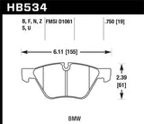 Hawk 07-15 Mini Cooper DTC-70 Race Front Brake Pads
