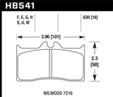 Hawk Wilwood DLS 6812 DTC-70 Brake Pads