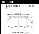 Hawk 12-16 Porsche 911 Carrera S DTC-70 Front Brake Pads