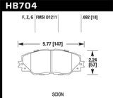 Hawk 11-13 BMW Z4 sDrive35is DTC-60 Race Front Brake Pads