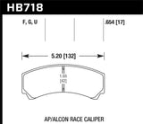 Hawk D109/D174 DTC-60 Race Brake Pads