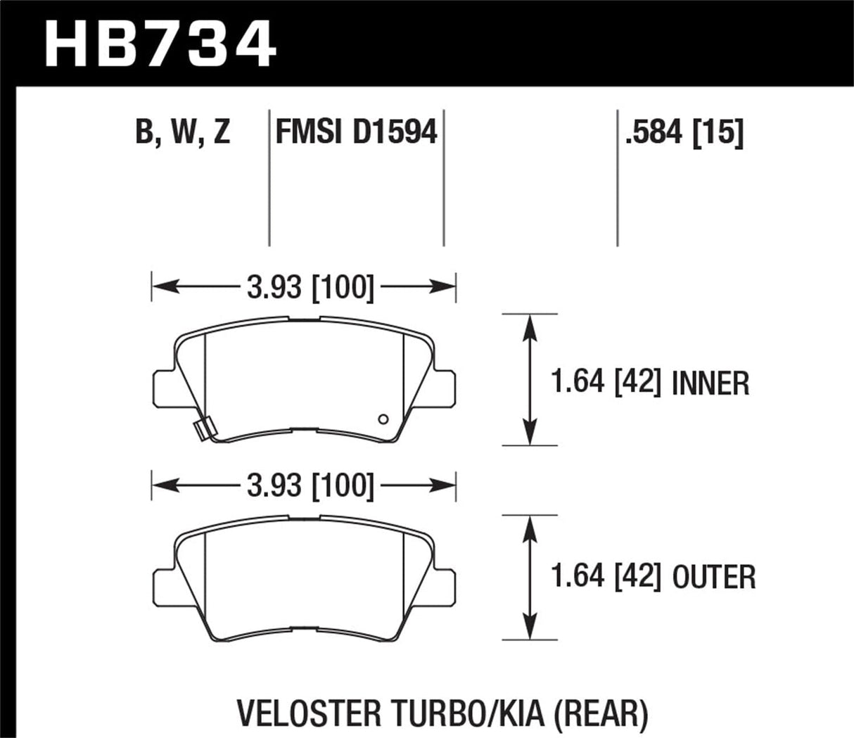 Hawk 11-12 Chevy Cruze Eco/LS/1LT/2LT/LTZ DTC-30 Rear Race Brake Pads