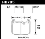 Hawk 13 Subaru BRZ/13 Legacy 2.5i / 13 Scion FR-S DTC-70 Front Race Brake Pads