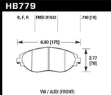 Hawk 2014 Ford Fiesta ST DTC30 Front Brake Pads