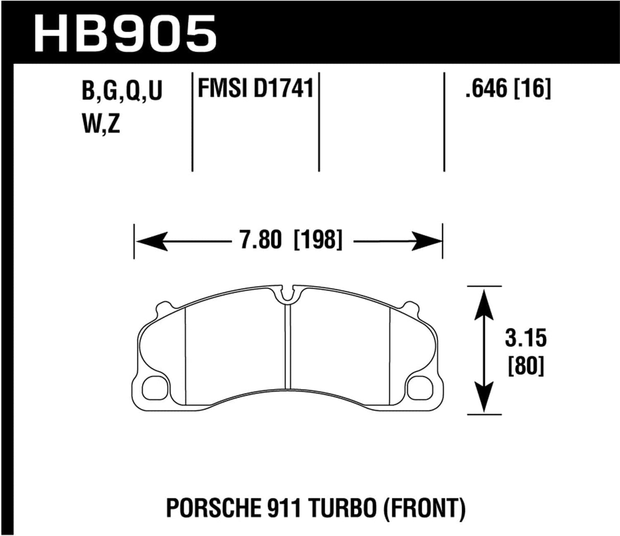 Hawk 13 Subaru BRZ/13 Legacy 2.5i / 13 Scion FR-S DTC-30 Front Street Brake Pads