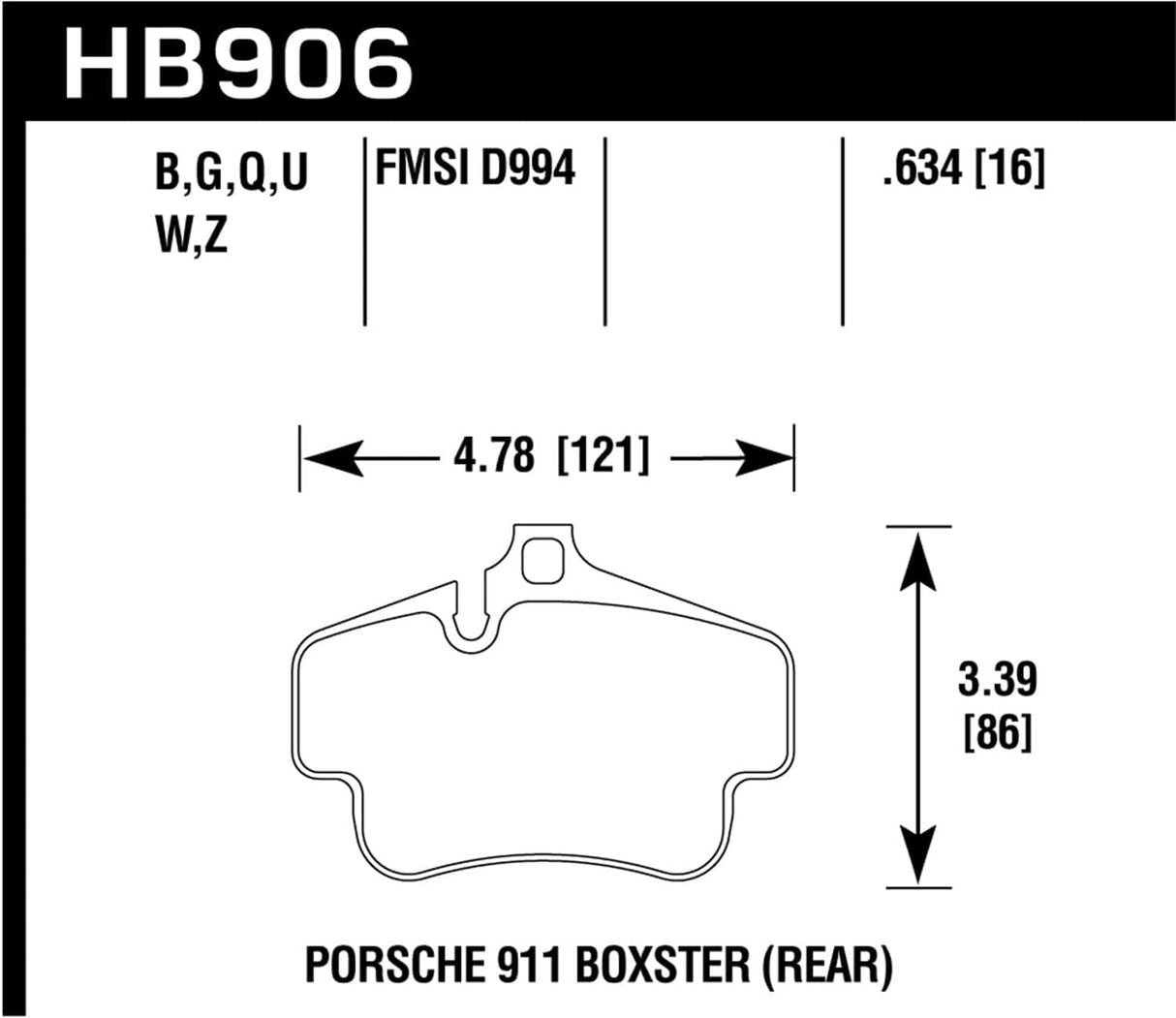 Hawk 02-06 Mini Cooper / Cooper S DTC-30 Rear Brake Pads