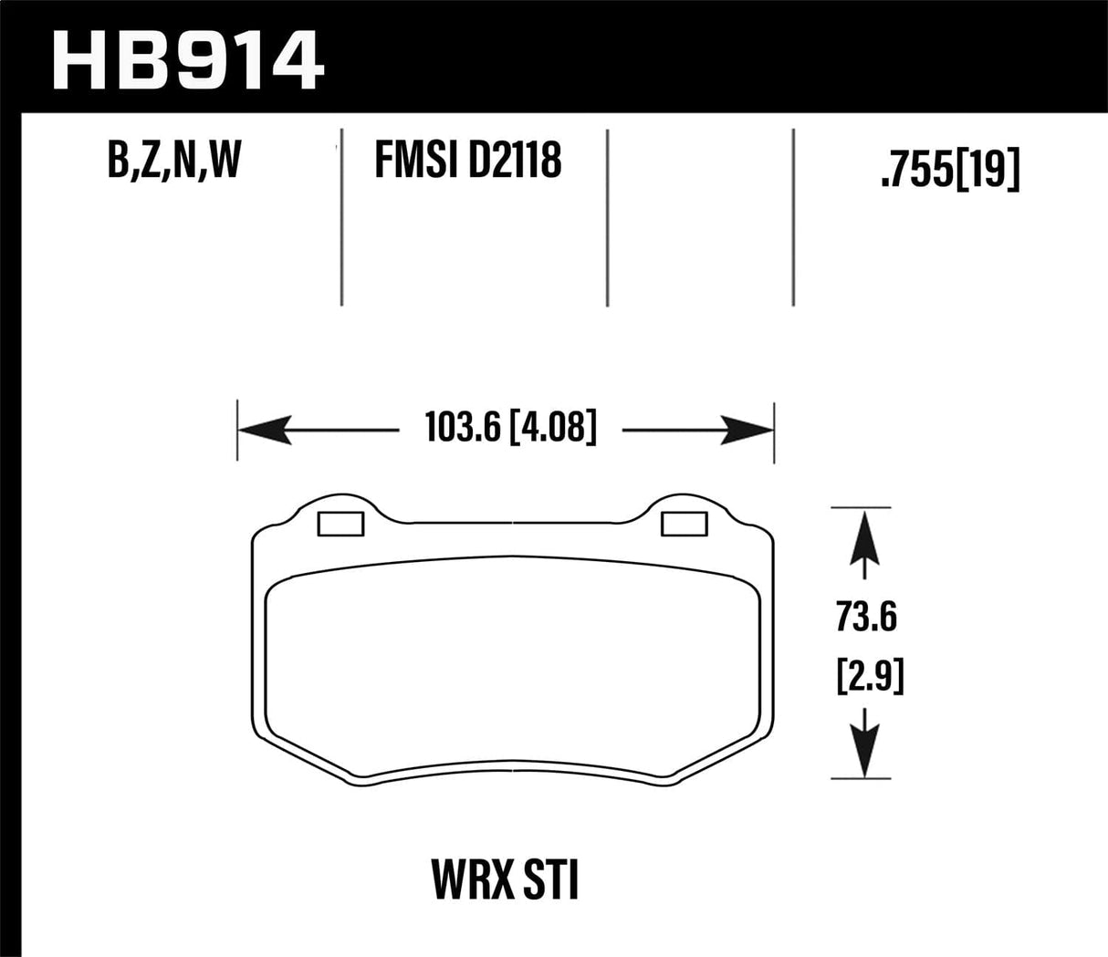 Hawk 2009-2014 Audi A4 DTC-30 Rear Brake Pads
