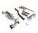HKS 2019+ Toyota GR Supra w/o OPF Dual Hi-Power Titanium Tip Catback Exhaust