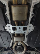 MAD US G8x M3 M4 S58 Resonated Single Midpipe (Brace Included)