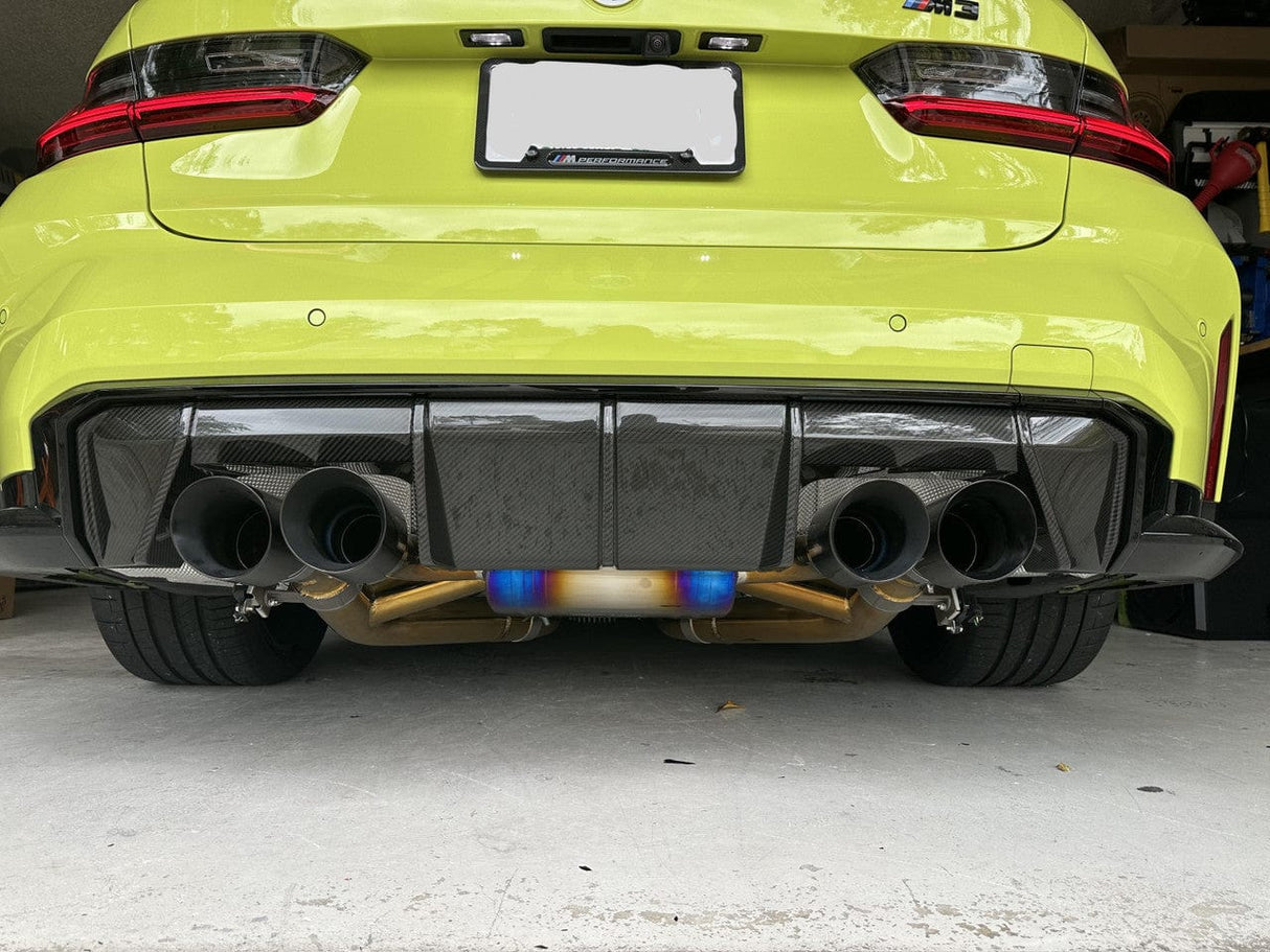 MAD Titanium Axle Back - BMW / S58 / G80 / G82 / M3 / M4