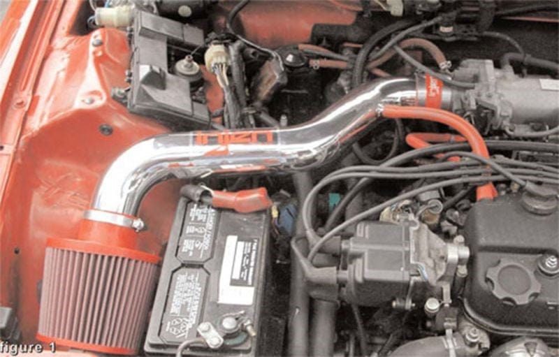 Injen 88-91 Civic Ex Si CRX Si Black Short Ram Intake