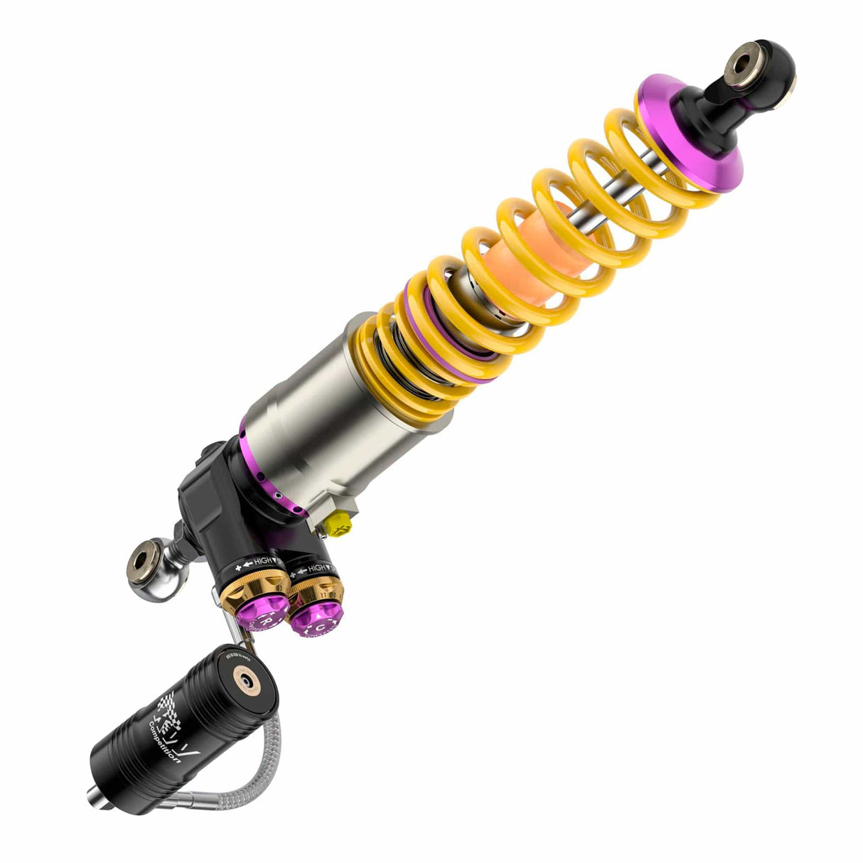 KW Suspensions KW V5 Coilover Kit + HLS4 - Porsche Carrera GT