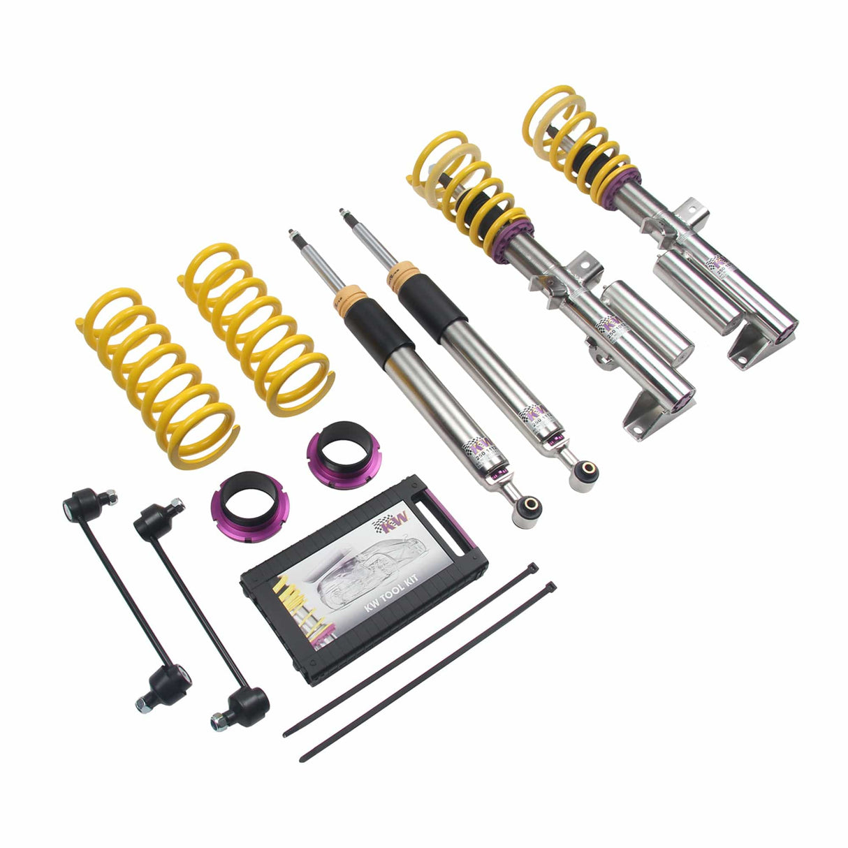 KW V3 Coilover Kit - 2012+ Mercedes C63 AMG Coupe