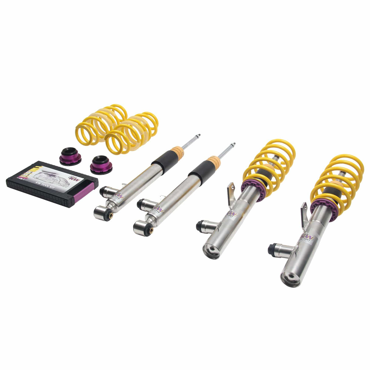 KW Suspensions KW DDC P&P Coilover Kit - VW Golf GTI, with DCC