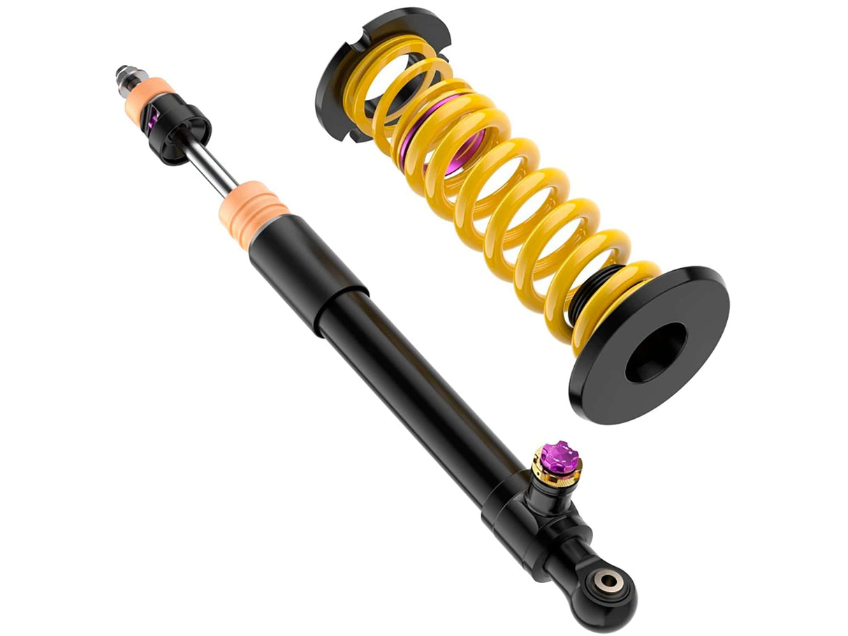 KW Suspensions KW V4 Coilover Kit Bundle - Porsche Taycan (Y1A) Sedan; 2WD, without air suspension