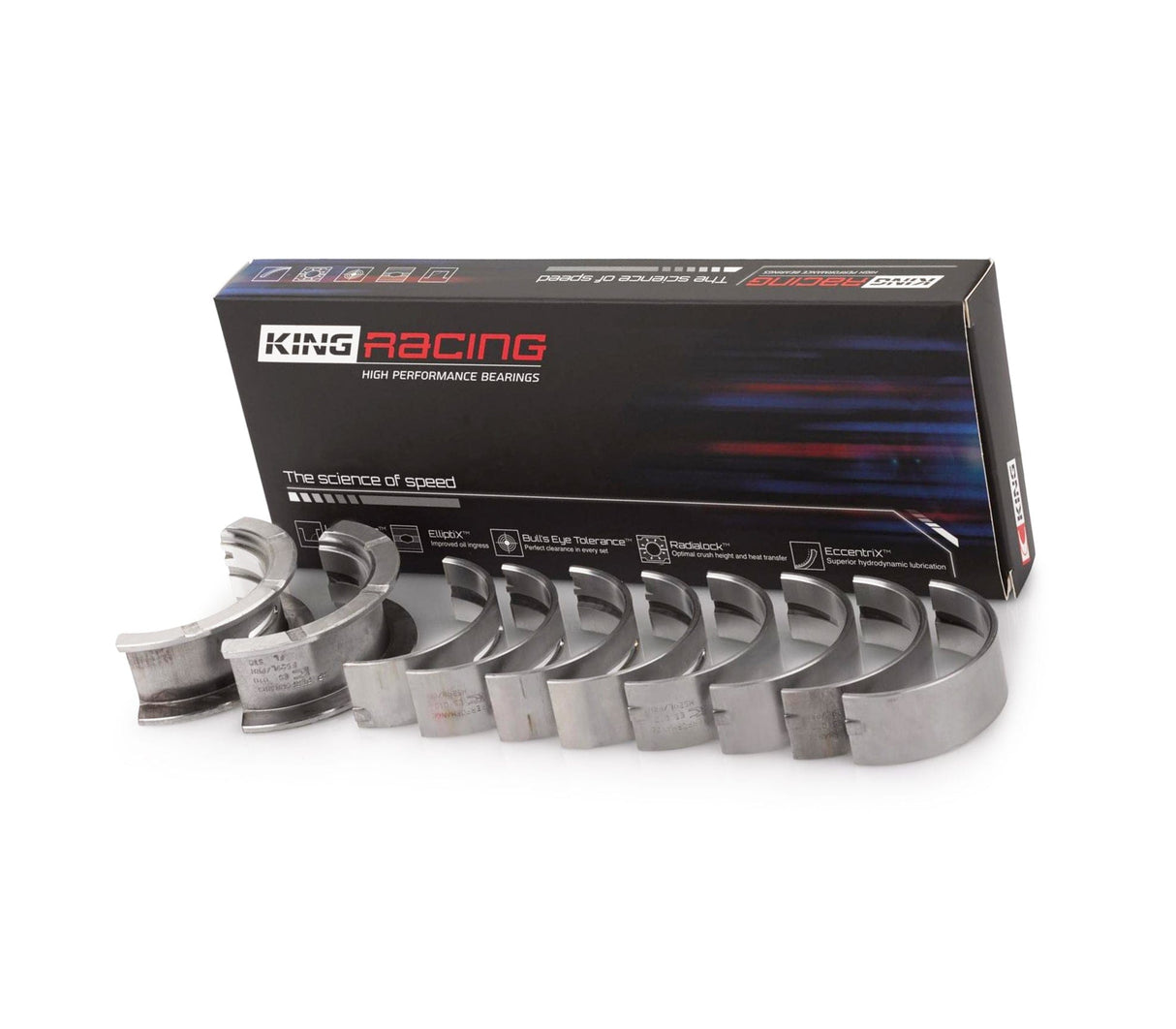 King XP Bearings - Audi R8 4.2L & 5.2L V8 Performance Main Bearing Set