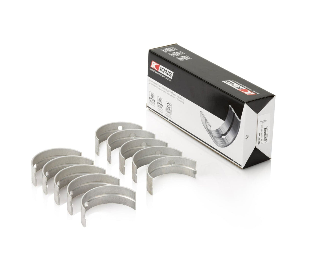 King SV Bearings - 08-11 BMW N62 / N63 / S63 Rod Bearing Set