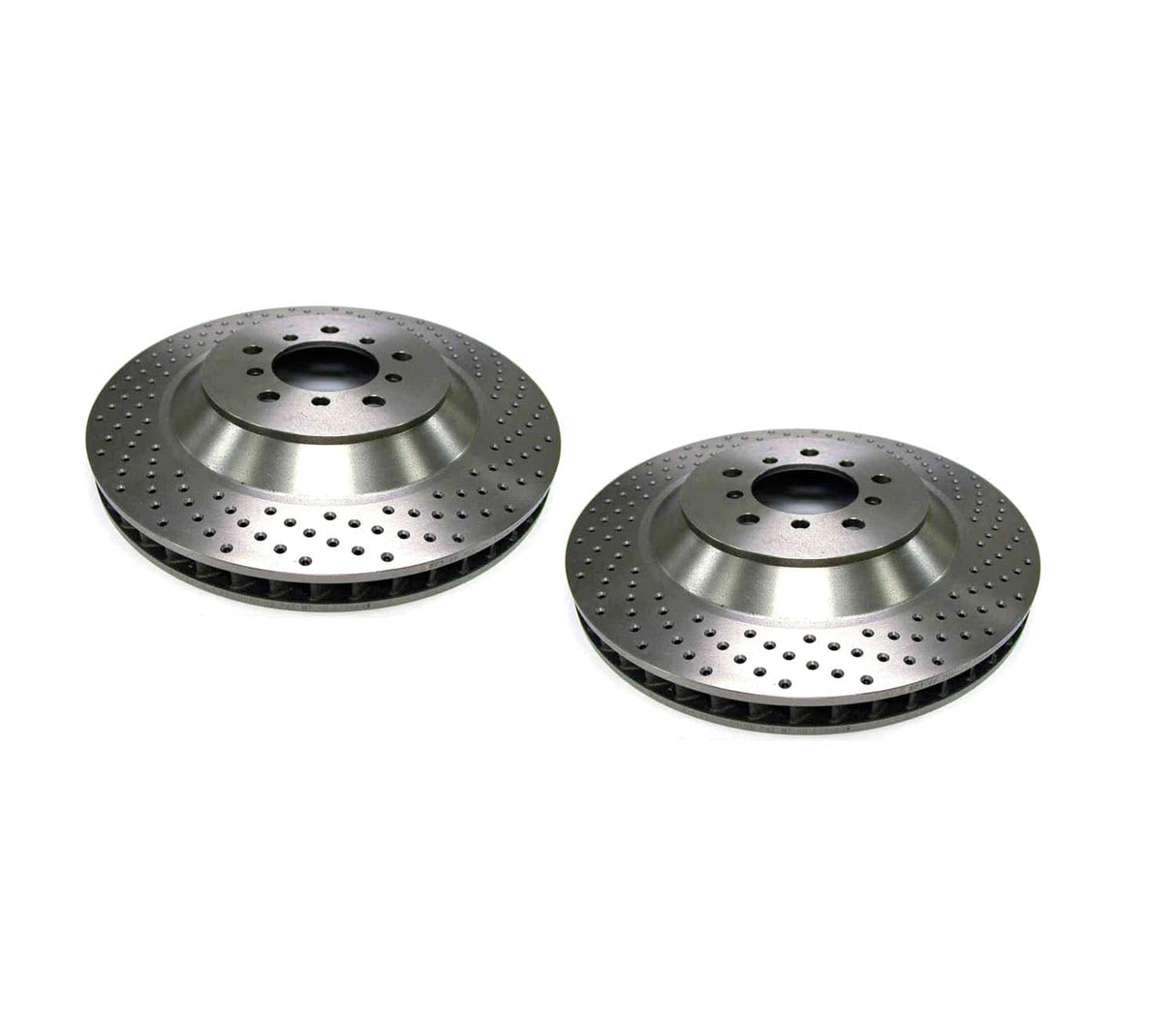 StopTech ST-41 Replacement Drilled Rotor Kit for Front Big Brakes (328x25mm) / VW/Audi / Mk5 / Mk6 / Golf / GTI / Jetta / A3