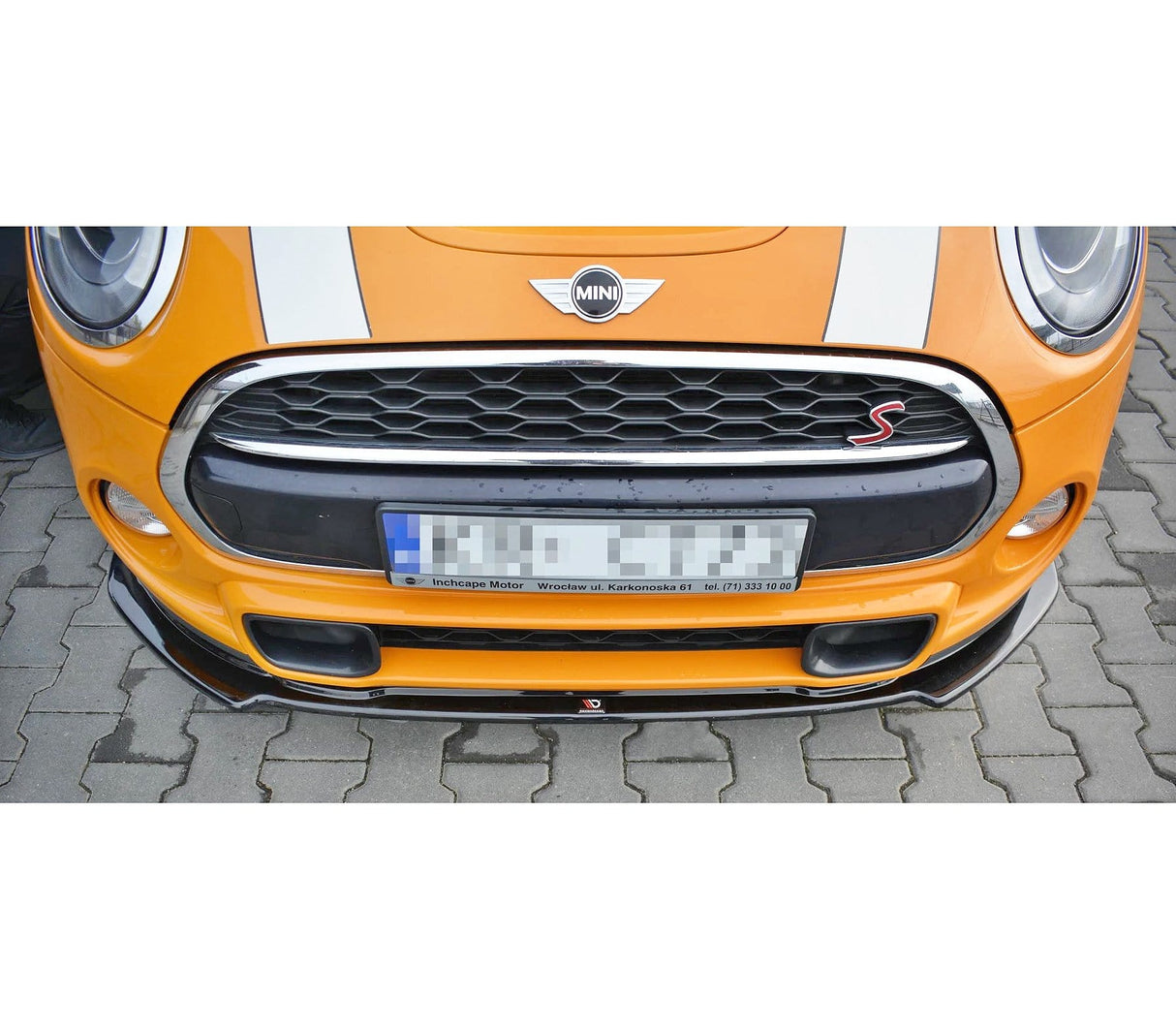Maxton Design Front Splitter MINI Cooper S Mk3 Preface 3-Door F55-F57