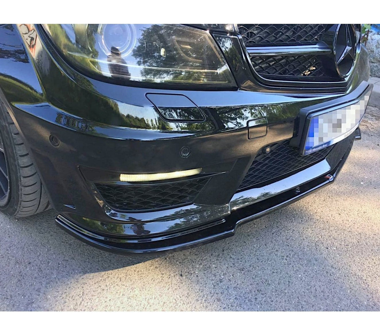 Maxton Design Front Splitter Mercedes-Benz AMG C63 W204 Facelift