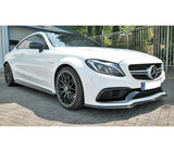 Maxton Design Front Splitter V.1 Mercedes C-Class C205 C63 AMG Coupe