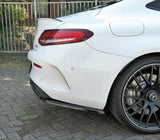 Maxton Design Rear Side Splitters Mercedes C-Class C205 C63 AMG Coupe