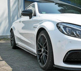 Maxton Design Side Skirts Diffusers Mercedes C-Class C205 C63 AMG Coupe