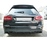 Maxton Design Rear Valance Mercedes C-Class S205 C63 AMG Estate / Limusine