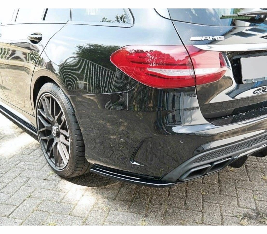 Maxton Design Rear Side Splitters Mercedes C-Class S205 C63 AMG Estate/Limusine