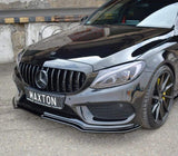 Maxton Design Front Splitter V.1 Mercedes- Benz C43 AMG W205