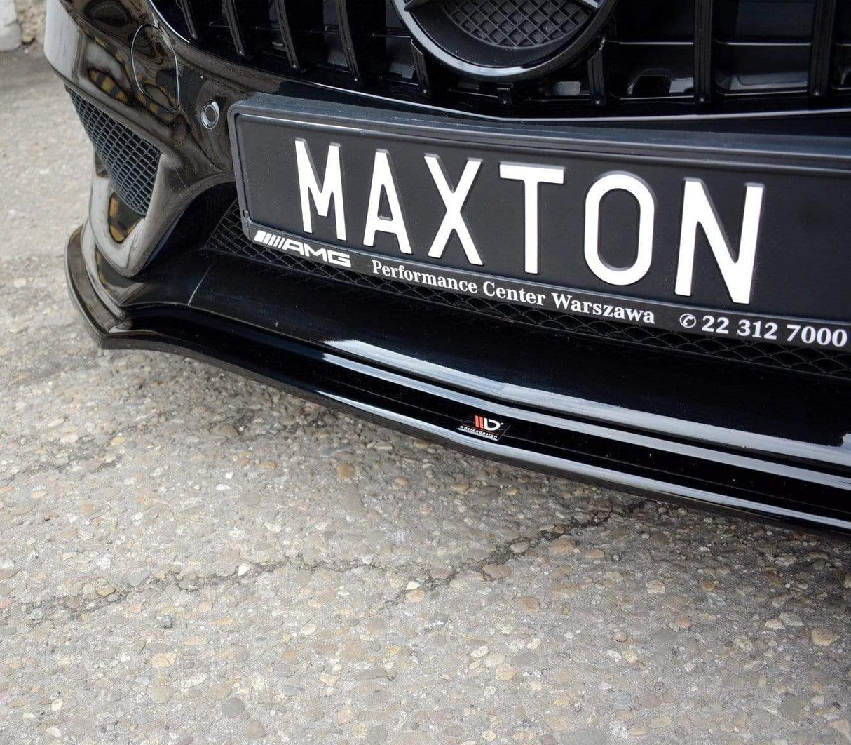 Maxton Design Front Splitter V.1 Mercedes- Benz C43 AMG W205