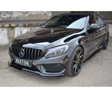 Maxton Design Front Splitter V.1 Mercedes- Benz C43 AMG W205